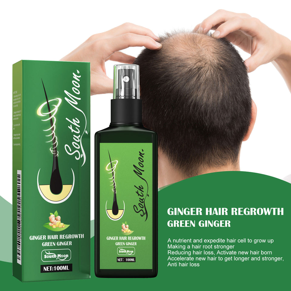 South Moon Haarpflegespray, pflegende und pflegende Haarmassage, reparierende Haar- und Kopfhautpflegelösung