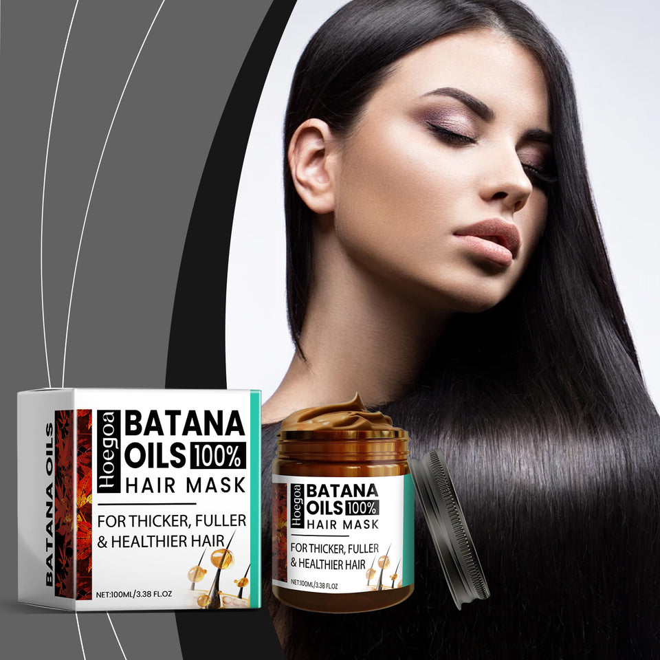 Hoegoa Batana Oil Hair Mask Improves Hair Quality, Nourishes Scalp, Moisturizes And Softens Hair Essential Oil