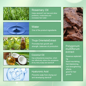 EELHOE Rosemary Dense Hair Spray Hydrates Roots For Increased Elasticity Restoring Shine Anti-Set Hair Spray