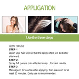EELHOE Rosemary Dense Hair Spray Hydrates Roots For Increased Elasticity Restoring Shine Anti-Set Hair Spray
