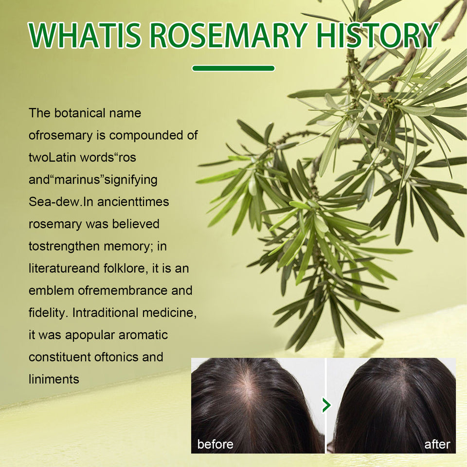 EELHOE Rosemary Dense Hair Spray Hydrates Roots For Increased Elasticity Restoring Shine Anti-Set Hair Spray