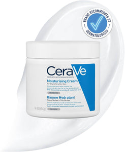 Moisturising Face and Body Cream with Hyaluronic Acid and 3 Essential Ceramides for Dry to Very Dry Skin 454G - Theresa omotese